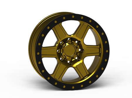 G400 Simulated Beadlock 20x10.0" 8 Lug