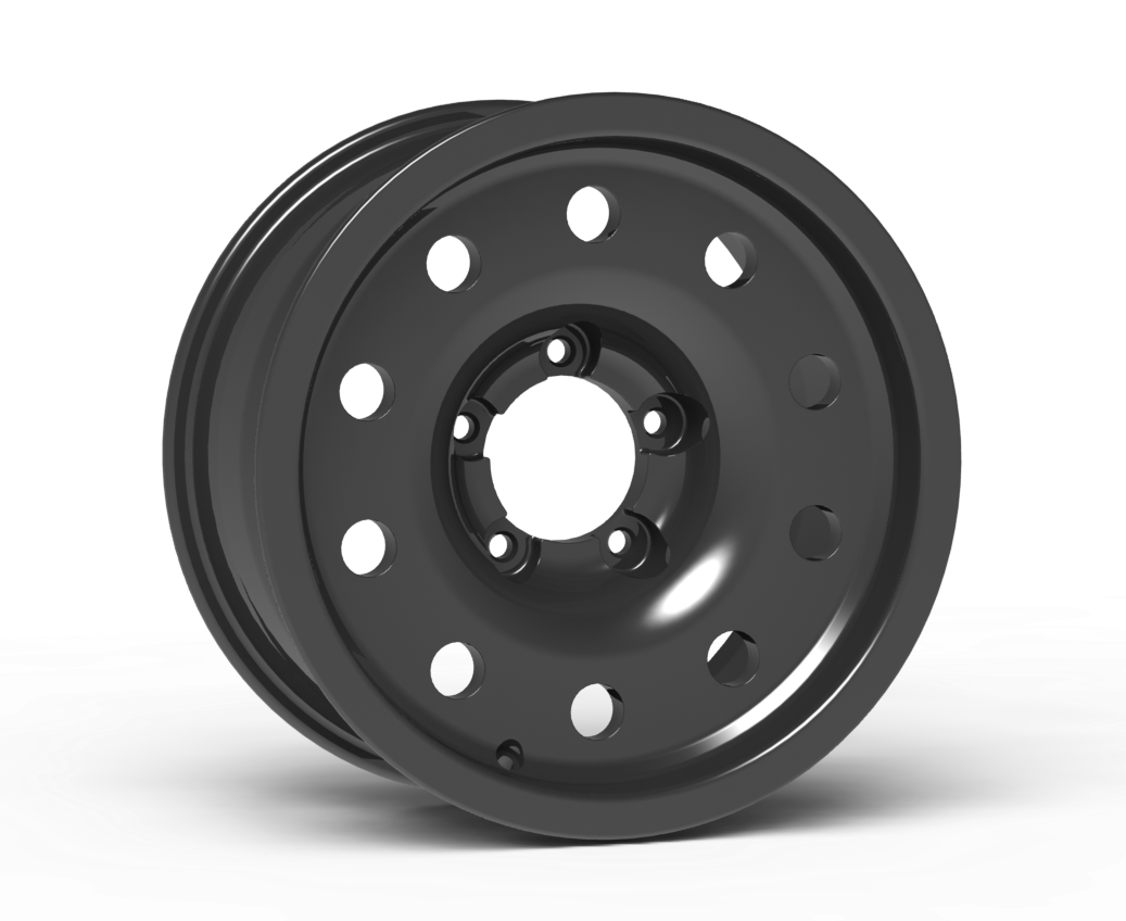 CLASSIC 17x8.5" Smooth Lip NonBeadlock Wheel 5/6lug