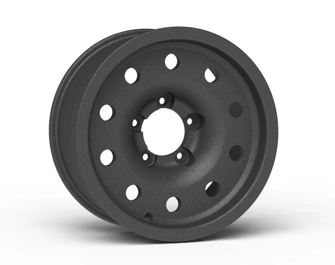 CLASSIC 17x8.5" Smooth Lip NonBeadlock Wheel 5/6lug