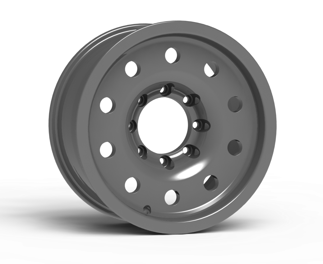 CLASSIC 17x8.5" Smooth Lip NonBeadlock Wheel 8lug