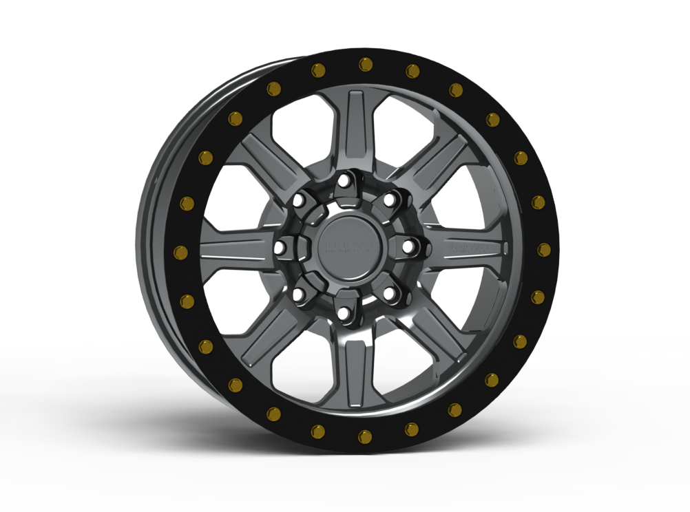 G500 Simulated Beadlock Wheel 18x9.0" 8 Lug