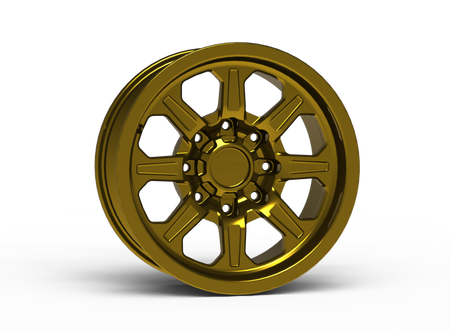 G500 18x9" Smooth Lip NonBeadlock Wheel