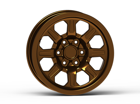 G500 17x8.5" Smooth Lip NonBeadlock Wheel
