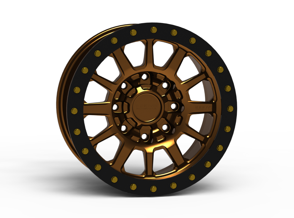 G600 Beadlock Wheel 17x9" 8 Lug