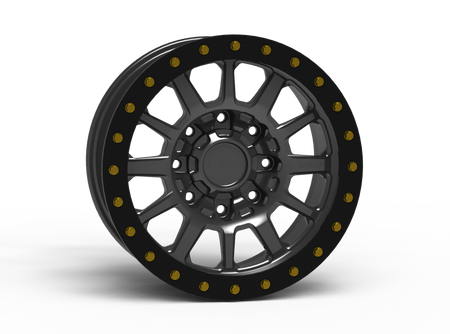 G600 Beadlock Wheel 17x9" 8 Lug