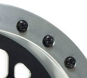 Grade 8 Simulated Beadlock Bolt Kit Black Zinc