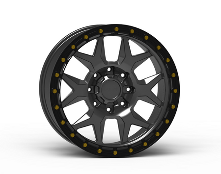 G700 Simulated Beadlock Wheel 20x10.0" 8 Lug