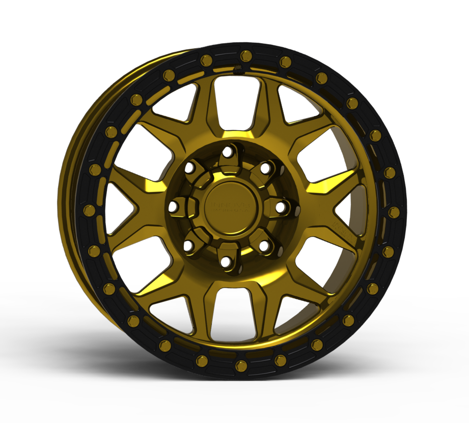 G700 Simulated Beadlock Wheel 17x8.5" 8 Lug
