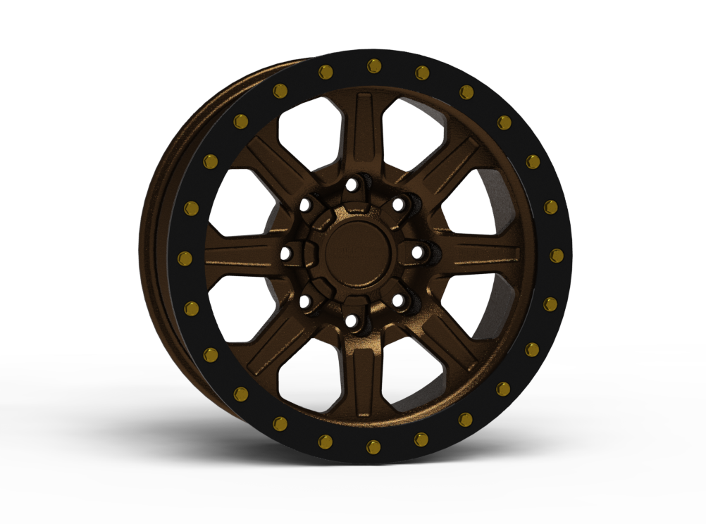 G500 Simulated Beadlock Wheel 18x9.0" 8 Lug