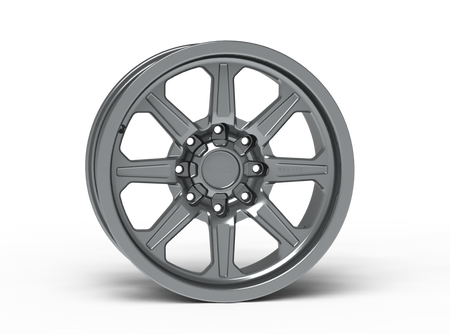 G500 20x9" Smooth Lip NonBeadlock Wheel 8lug
