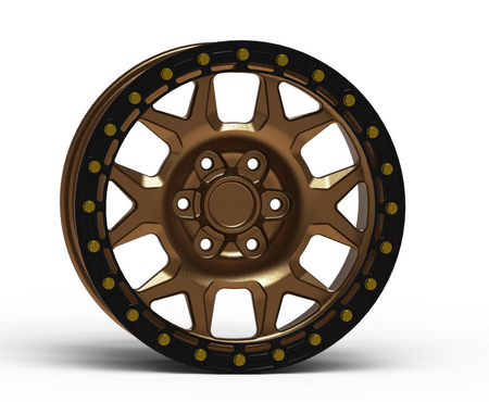 G700 Beadlock 17x9" 5/6 Lug RACE DRILLED