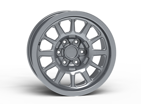 G600 17x8.5" Smooth Lip NonBeadlock Wheel