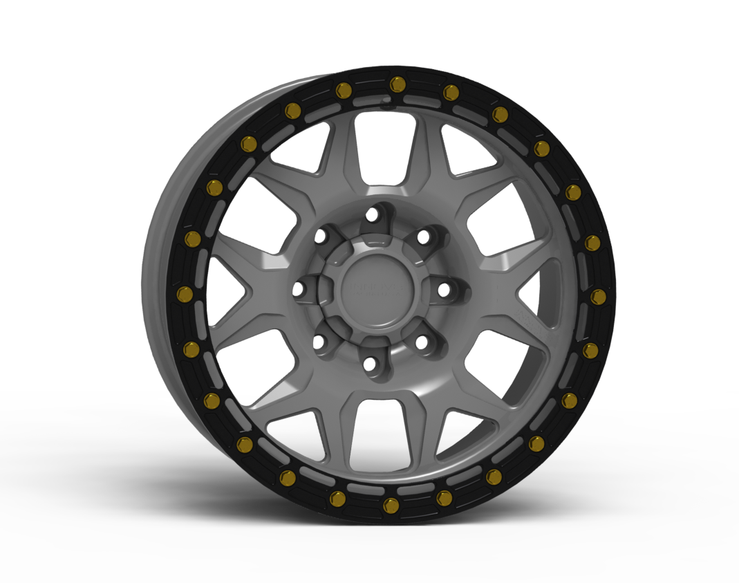 G700 Simulated Beadlock Wheel 17x8.5" 8 Lug