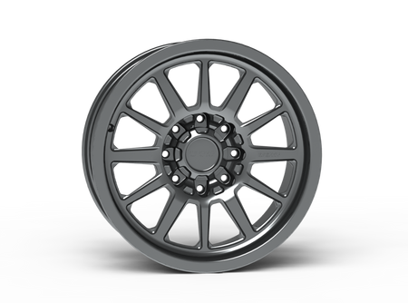 G600 20x9" Smooth Lip NonBeadlock Wheel 8lug