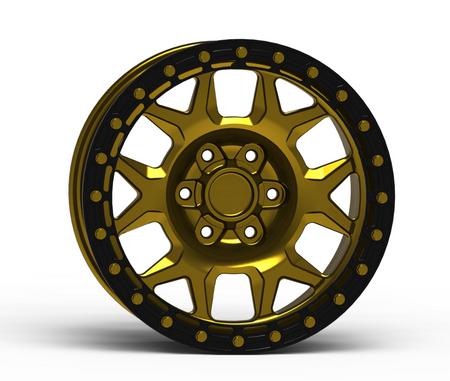 G700 Beadlock 18x9.0" 5/6 Lug RACE DRILLED
