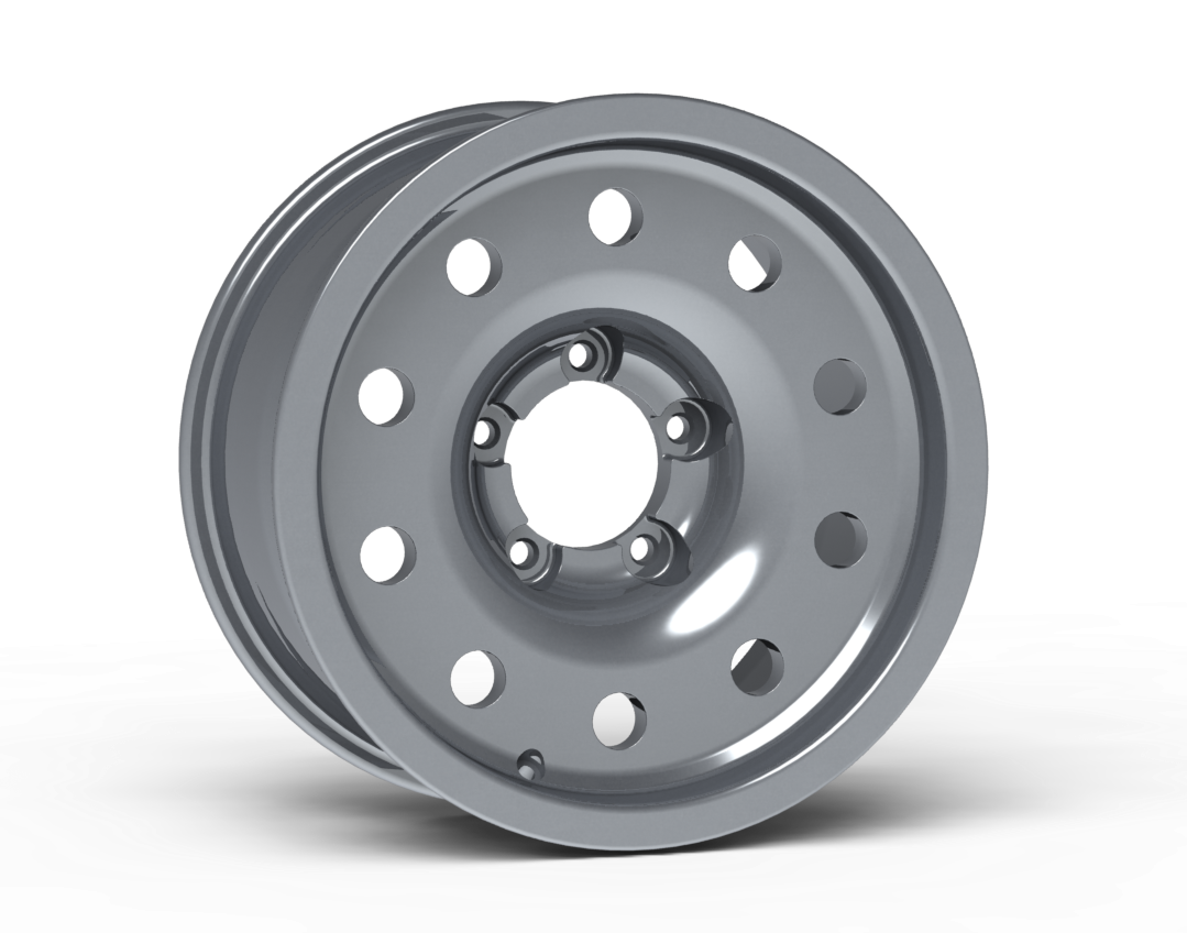 CLASSIC 17x8.5" Smooth Lip NonBeadlock Wheel 5/6lug