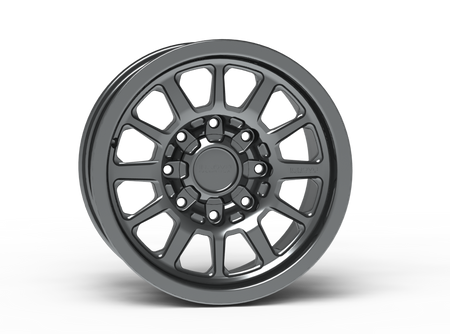 G600 17x8.5" Smooth Lip NonBeadlock Wheel