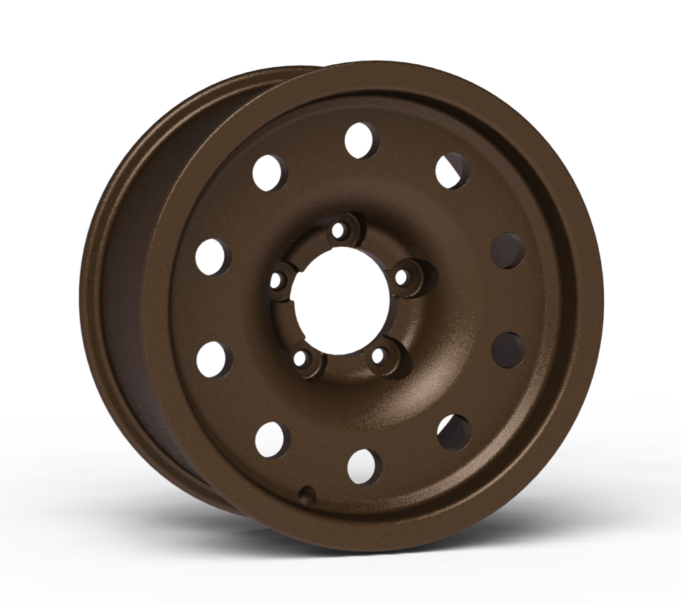 CLASSIC 17x8.5" Smooth Lip NonBeadlock Wheel 5/6lug