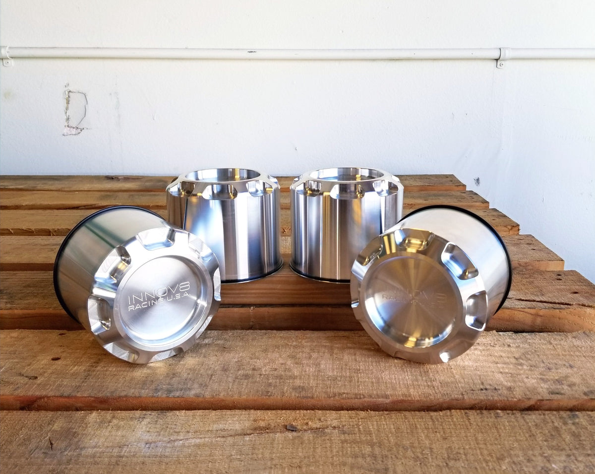 2001+ GM & 2003+ RAM 8lug Center Cap Kit - Mid Height combo