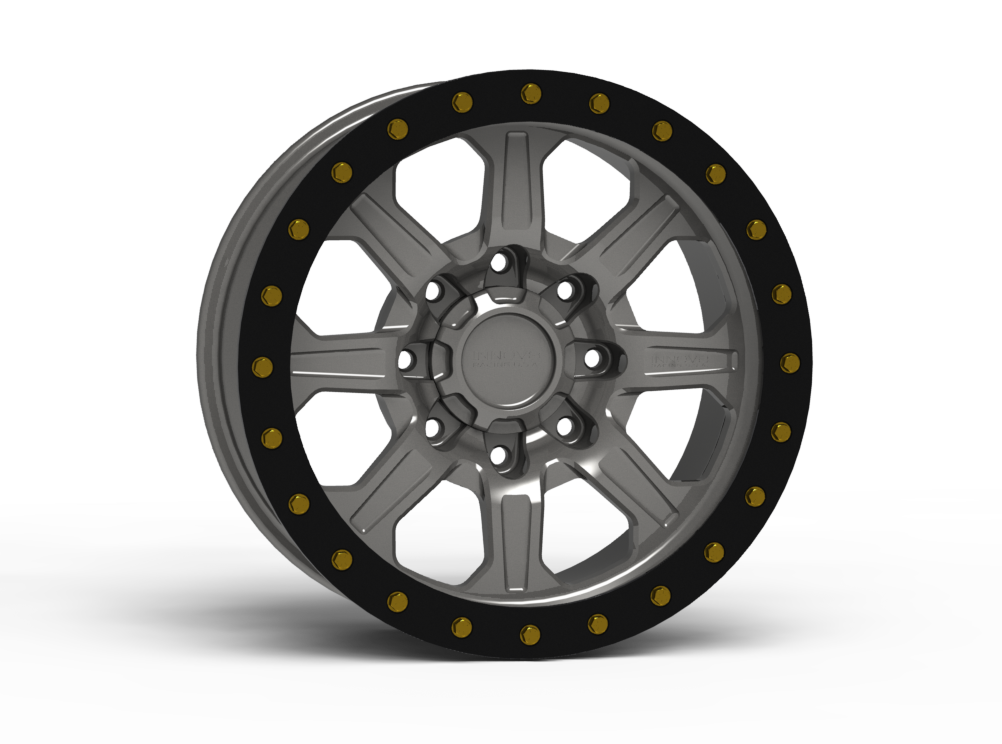 G500 Simulated Beadlock Wheel 18x9.0" 8 Lug