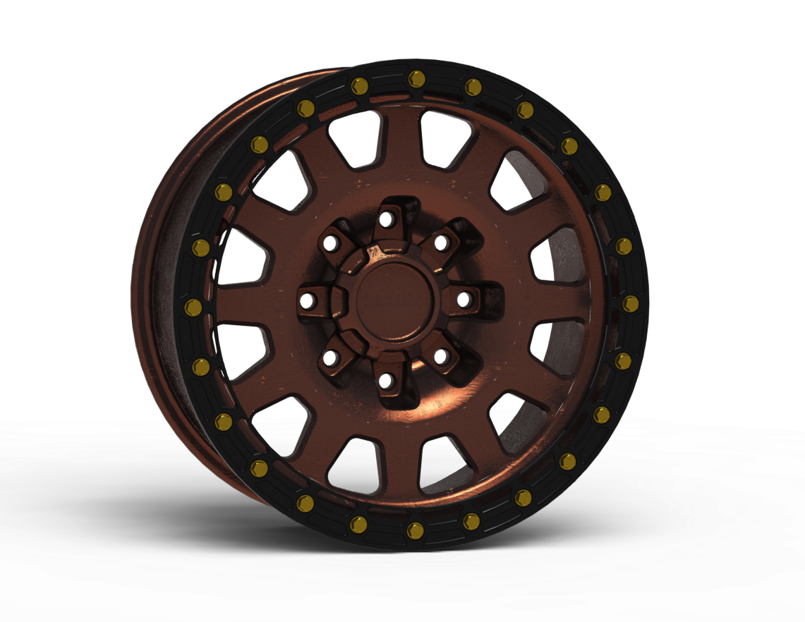 G900 Simulated Beadlock Wheel 20x9.0" 8 Lug