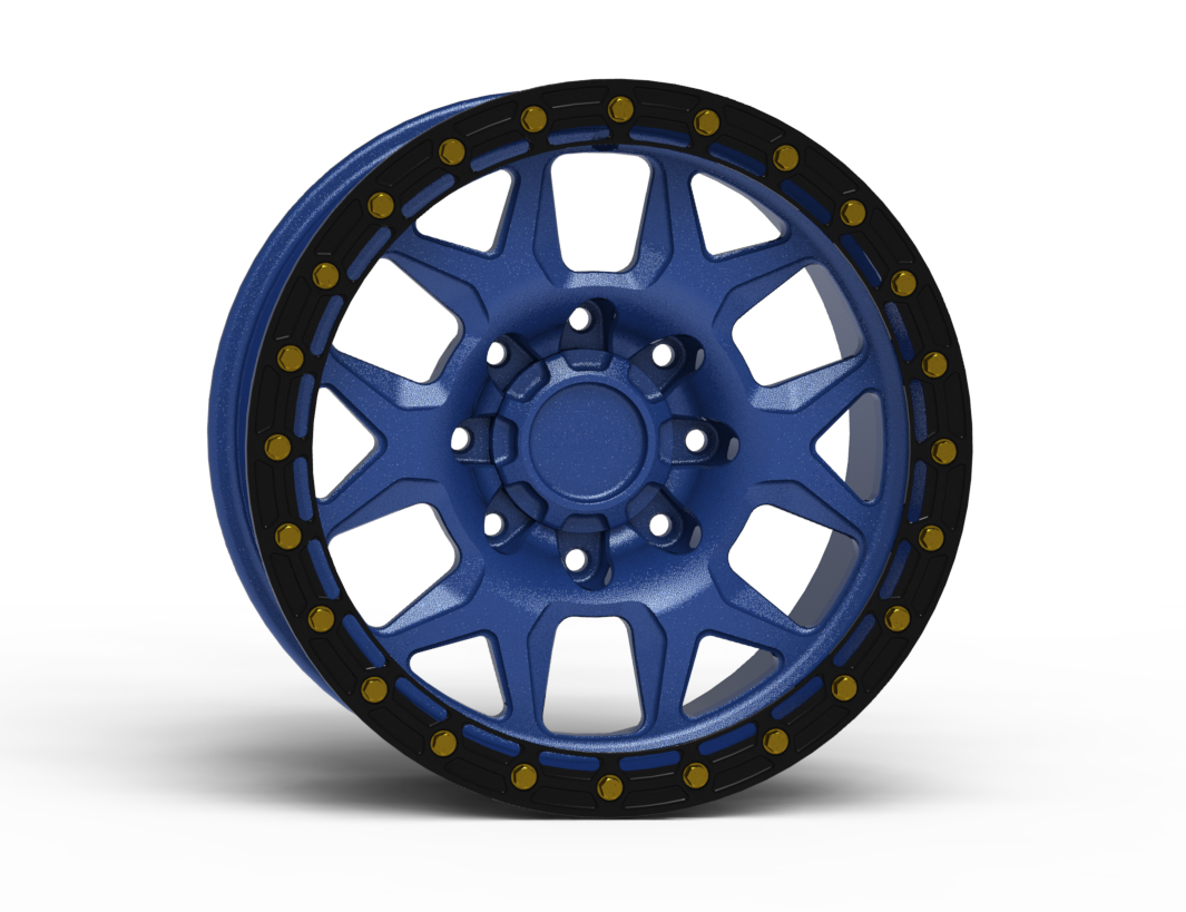 G700 Simulated Beadlock Wheel 17x8.5" 8 Lug