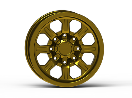 G500 17x8.5" Smooth Lip NonBeadlock Wheel