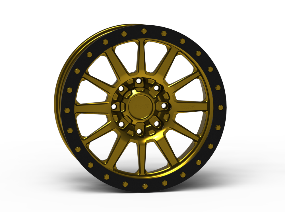 G600 Simulated Beadlock Wheel 20x10.0" 8 Lug