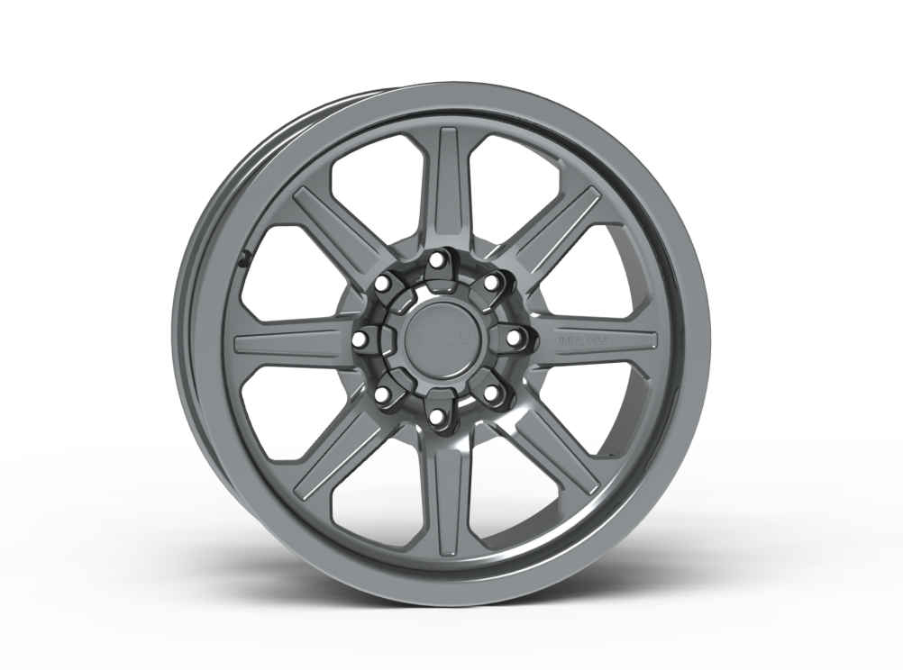 G500 20x9" Smooth Lip NonBeadlock Wheel 8lug