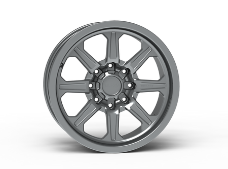 G500 20x9" Smooth Lip NonBeadlock Wheel 8lug