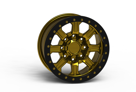 G500 Simulated Beadlock Wheel 17x8.5" 8 Lug