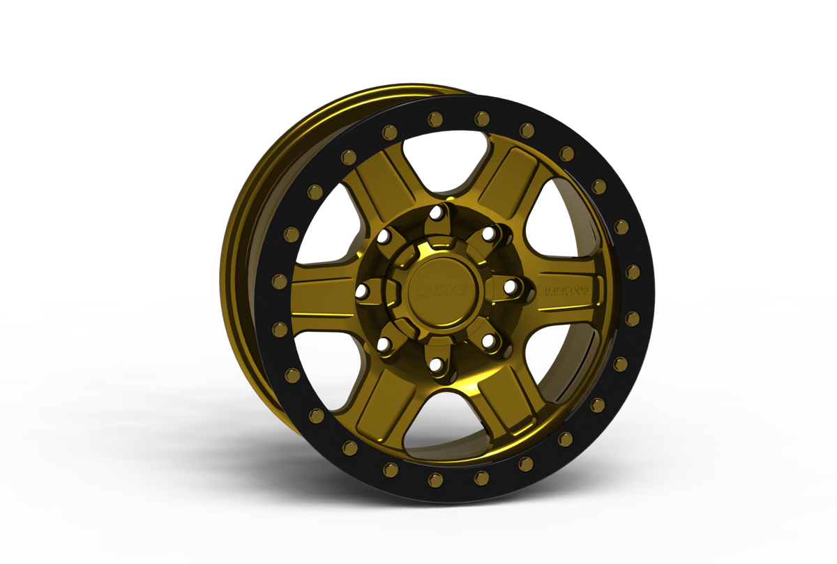 G400 Simulated Beadlock Wheel 17x8.5" 8 Lug