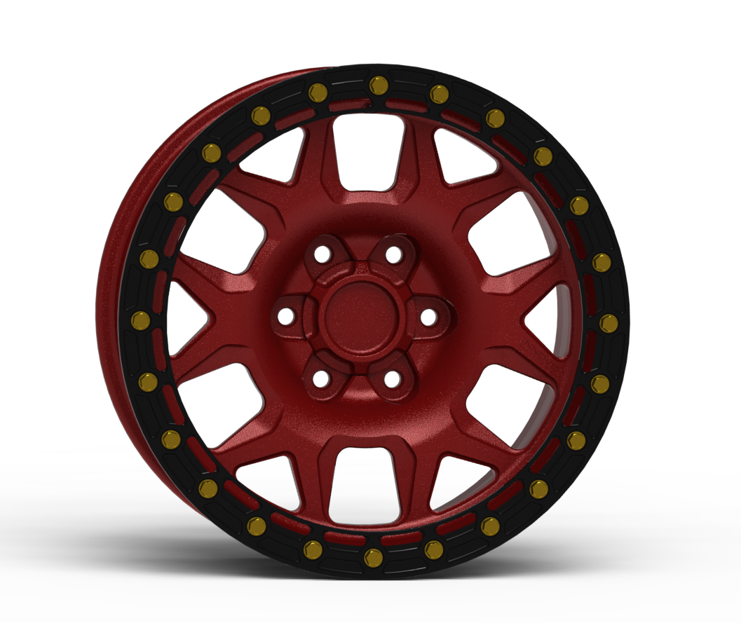 G700 Beadlock 18x9.0" 5/6 Lug RACE DRILLED