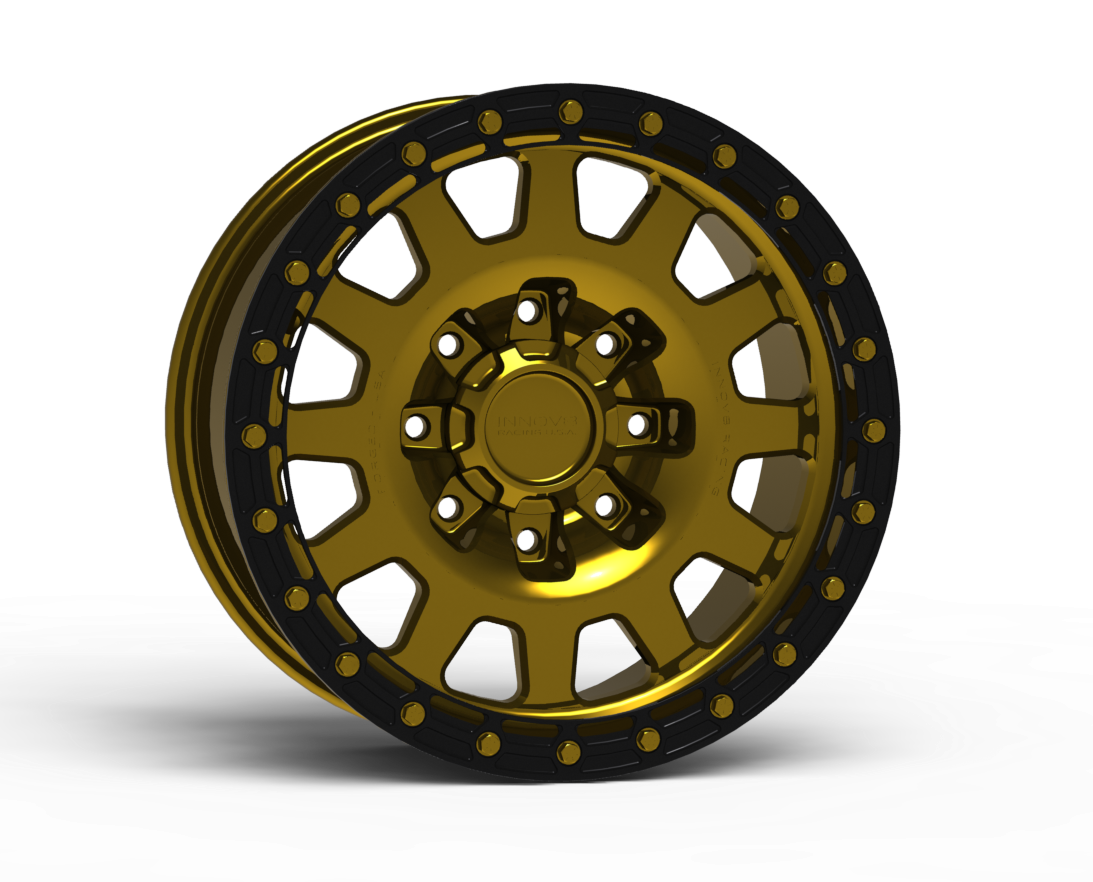 G900 Simulated Beadlock Wheel 20x10.0" 8 Lug