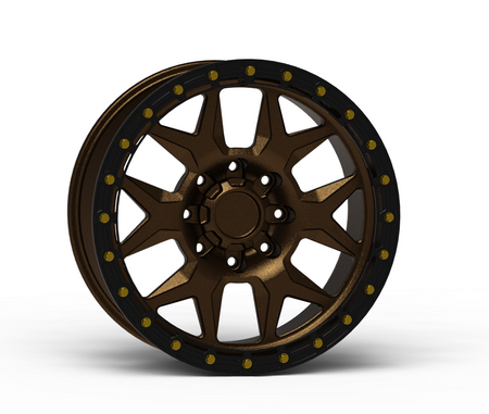 G700 Simulated Beadlock Wheel 20x9.0" 8 Lug