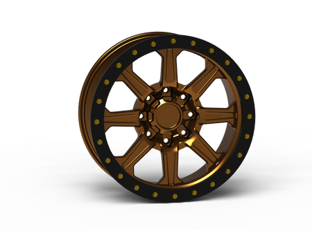 G500 Simulated Beadlock Wheel 20x10.0" 8 Lug