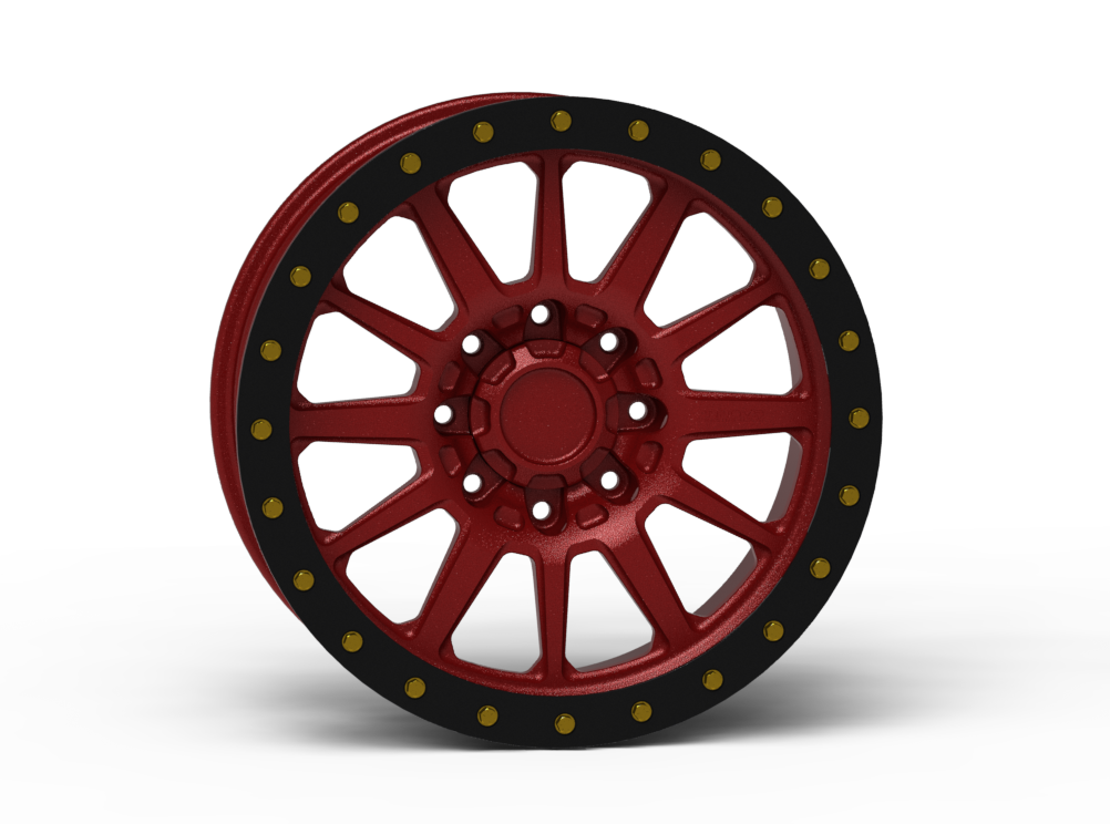 G600 Simulated Beadlock Wheel 20x10.0" 8 Lug