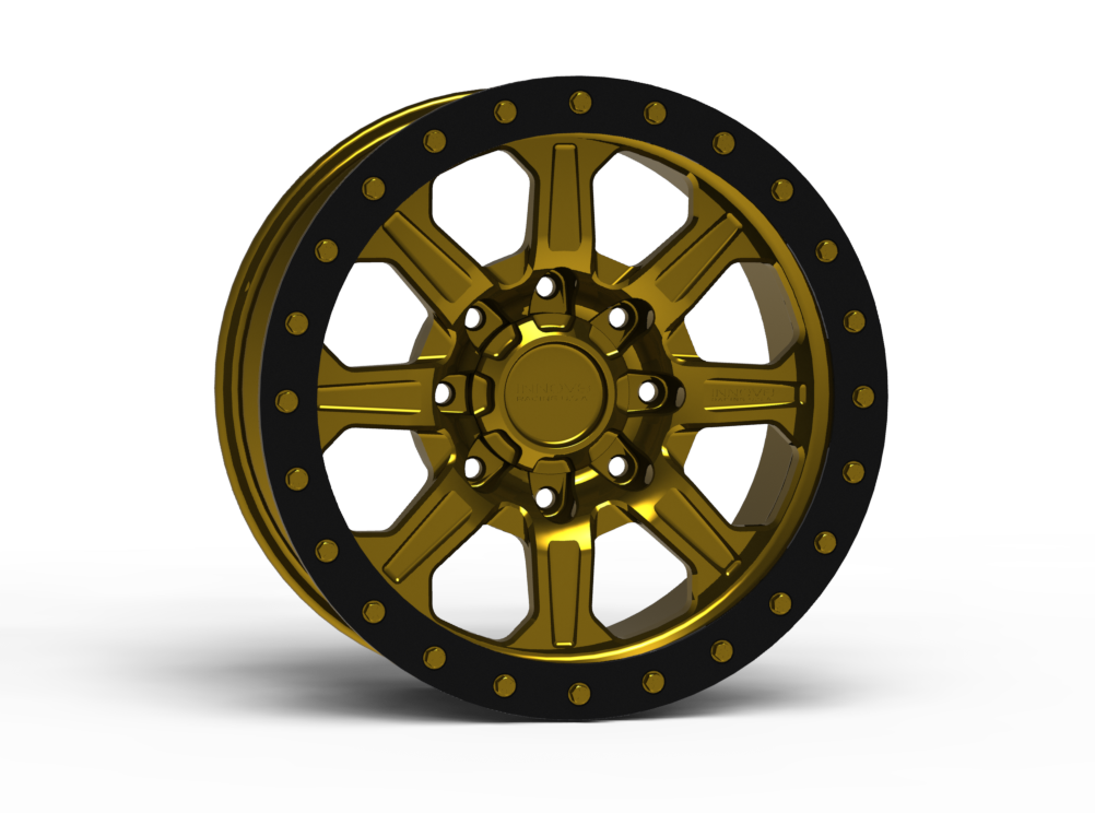 G500 Simulated Beadlock Wheel 18x9.0" 8 Lug