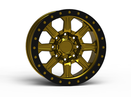 G500 Simulated Beadlock Wheel 18x9.0" 8 Lug