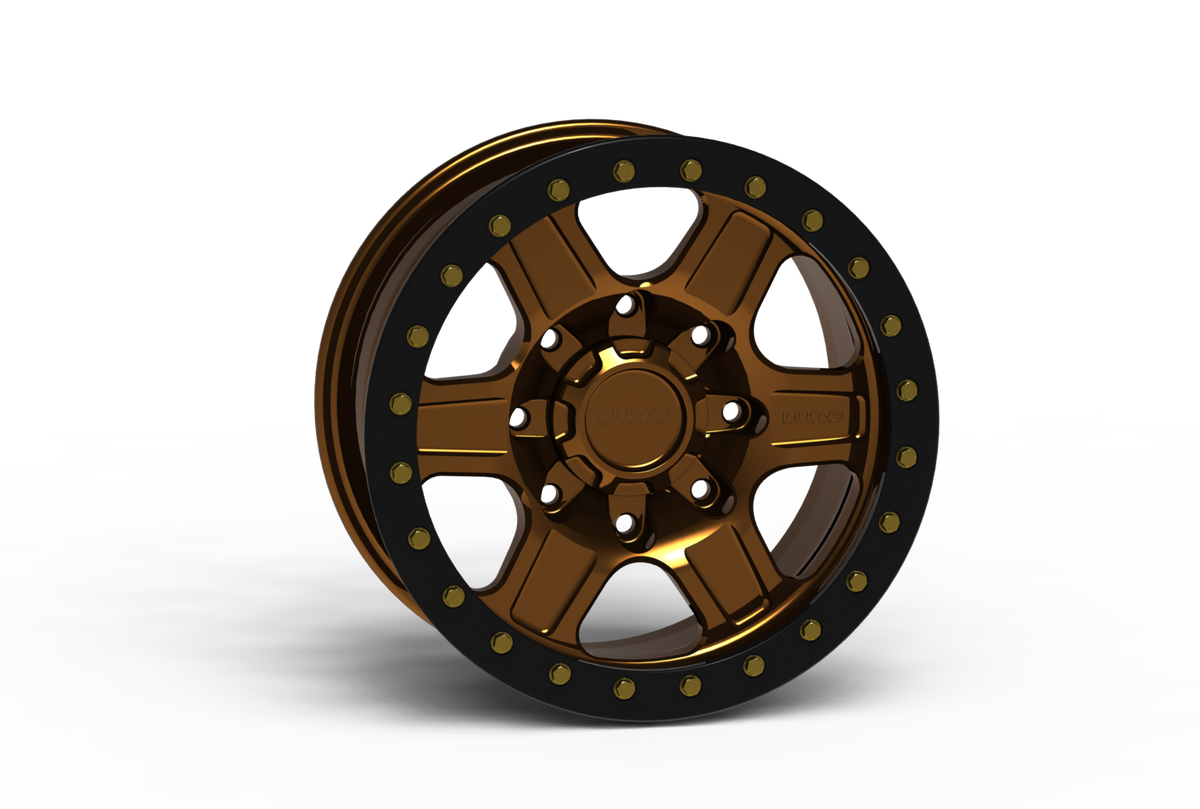 G400 Simulated Beadlock Wheel 17x8.5" 8 Lug
