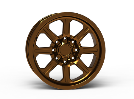 G500 20x10" Smooth Lip NonBeadlock Wheel 8lug