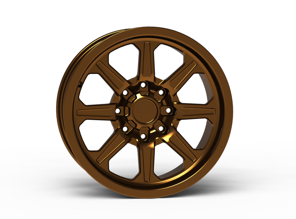 G500 20x9" Smooth Lip NonBeadlock Wheel 8lug