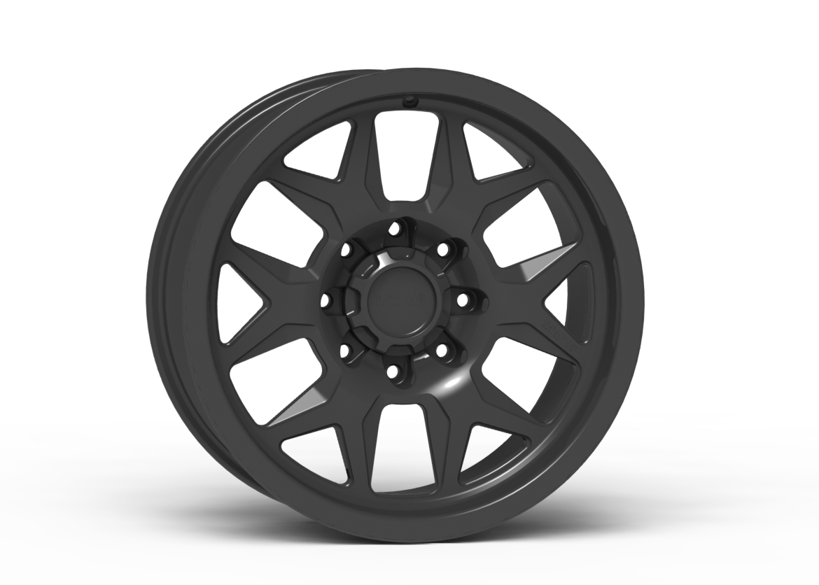 G700 20x9" Smooth Lip NonBeadlock Wheel  8lug