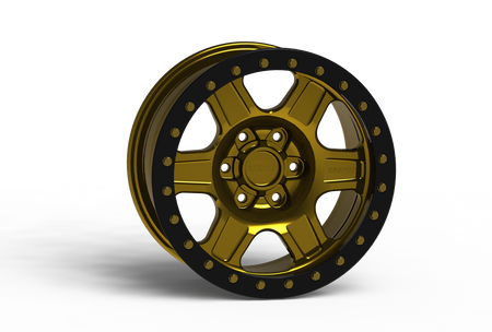 G400 Simulated Beadlock 17x8.5" 5/6 Lug