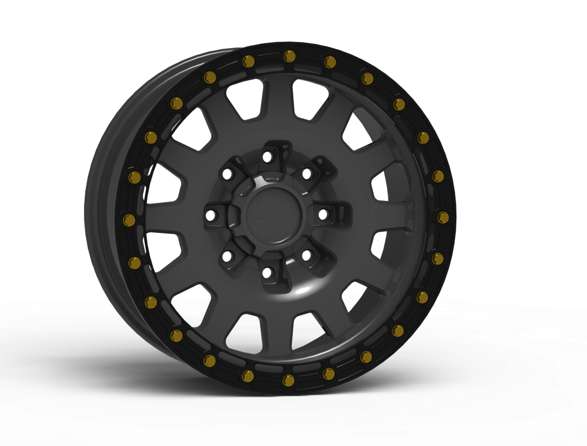 G900 Simulated Beadlock Wheel 18x9.0" 8 Lug