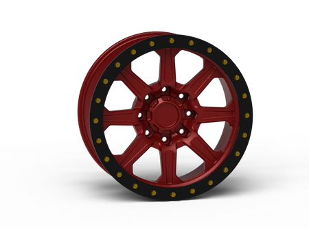 G500 Simulated Beadlock Wheel 20x10.0" 8 Lug