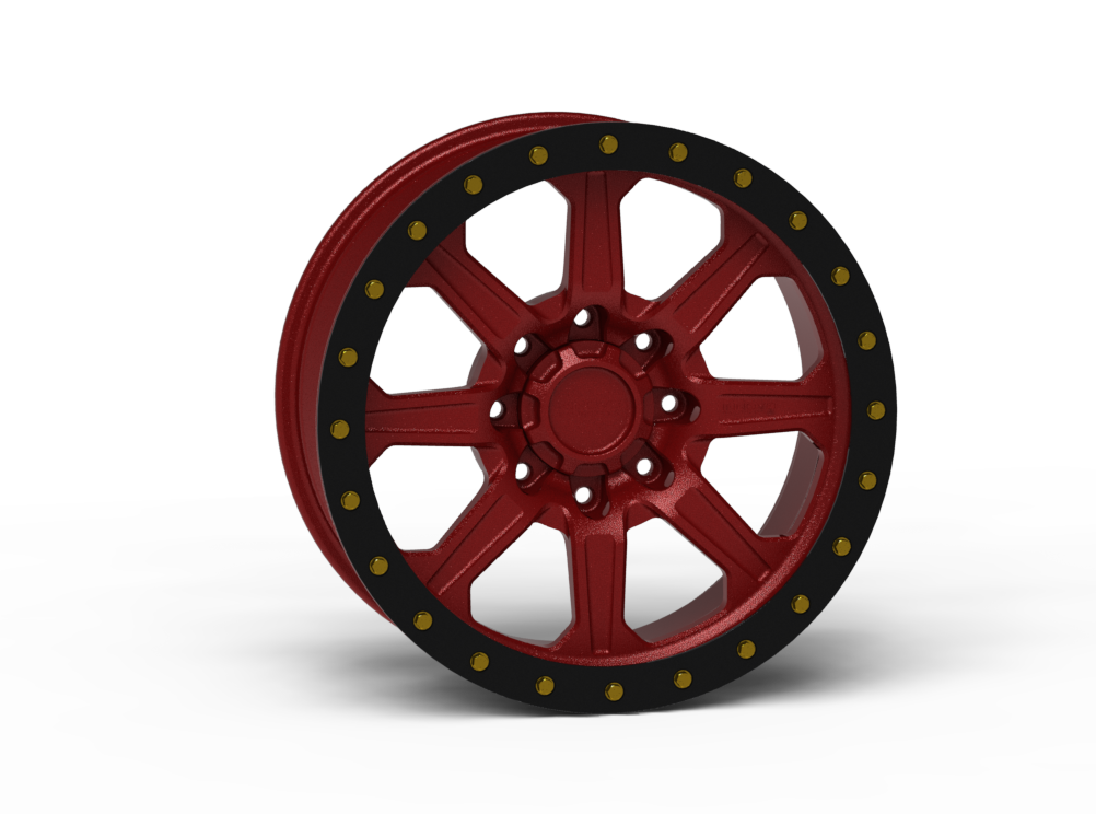 G500 Simulated Beadlock Wheel 20x9.0" 8 Lug