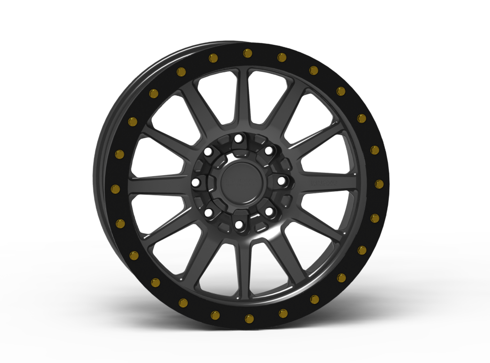 G600 Simulated Beadlock Wheel 20x9.0" 8 Lug