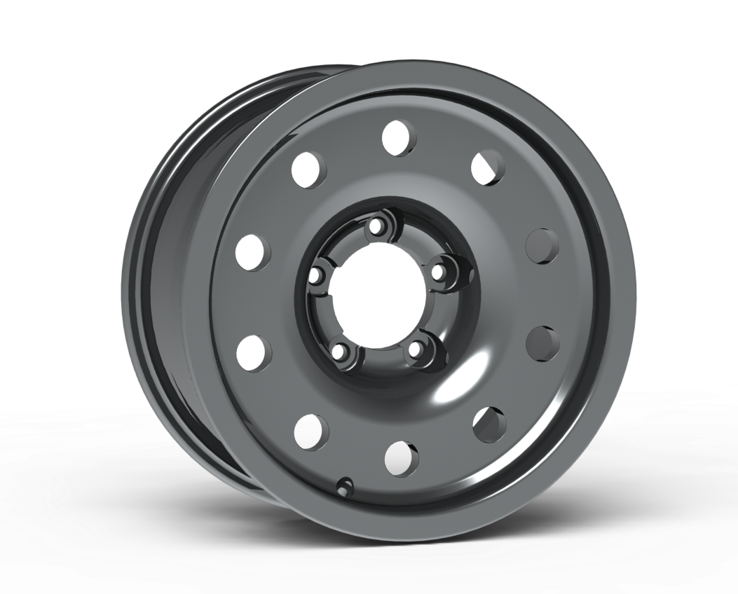 CLASSIC 17x8.5" Smooth Lip NonBeadlock Wheel 5/6lug