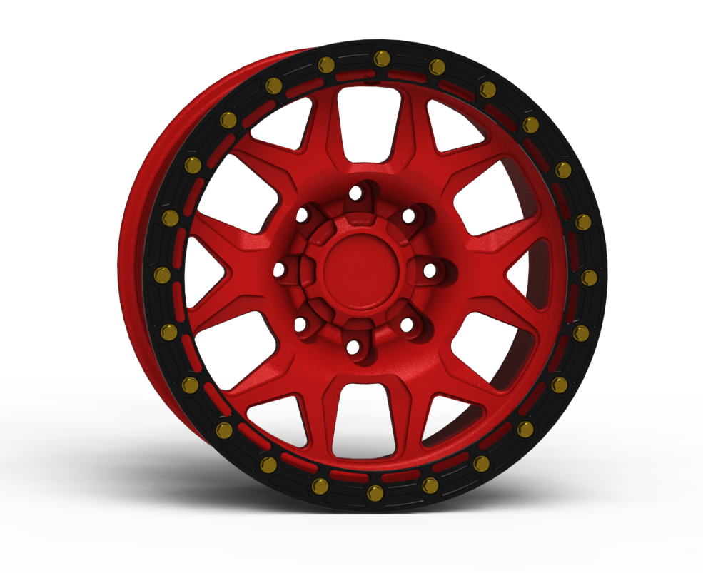 G700 Simulated Beadlock Wheel 17x8.5" 8 Lug